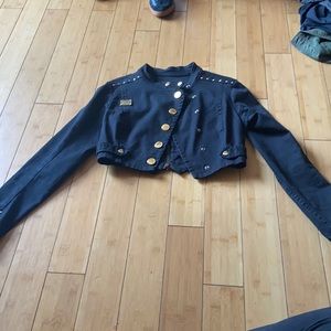Cropped Denim Jacket Brazil - small